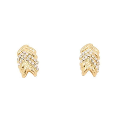 18K Gold Crystal Jewelry Set