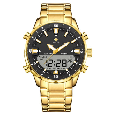 WWOOR Luxury LED Sports Watch