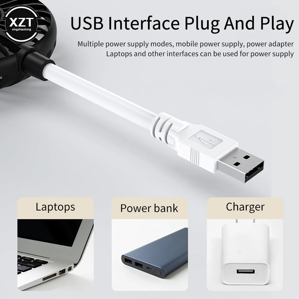 Portable USB Mini Cooling Fan