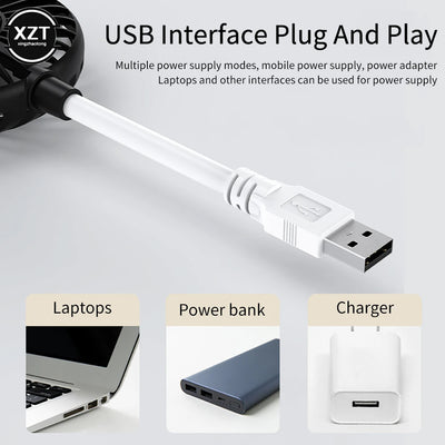 Portable USB Mini Cooling Fan