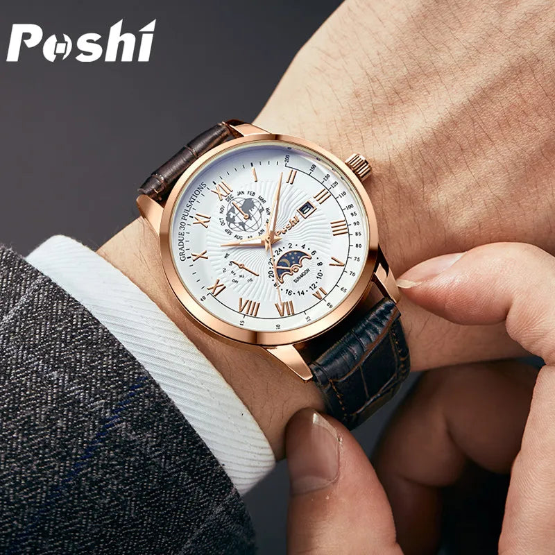 POSHI Swiss Luxury Men's Watch