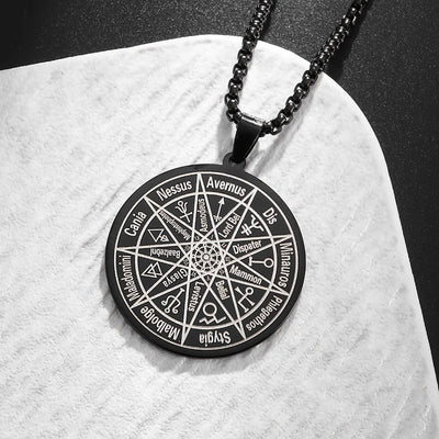 Star of David Heart Pendant