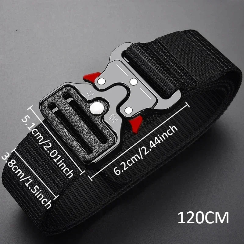Multi‑Function Quick‑Release Nylon Belt