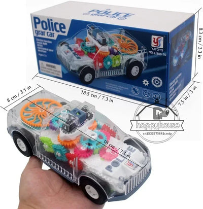 Electric Police Car Toy for Kids