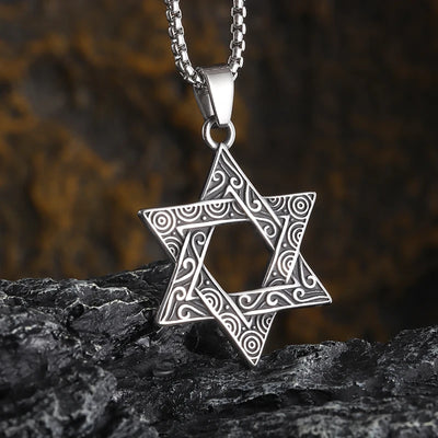 Vintage Star of David Necklace