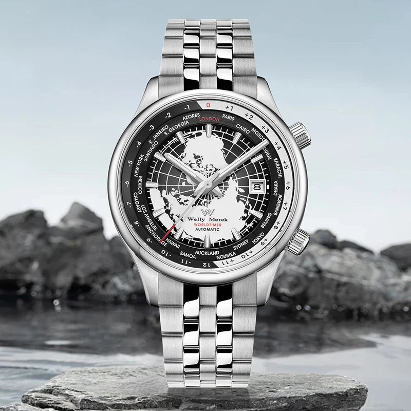 WM Welly Merck Sapphire Automatic Watch