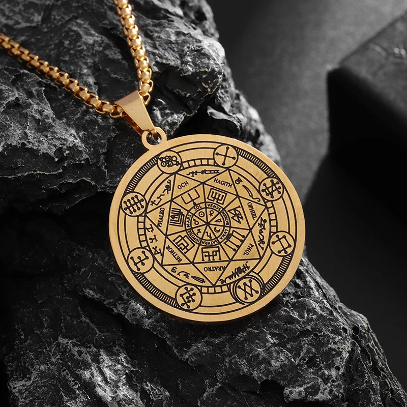 Star of David Heart Pendant