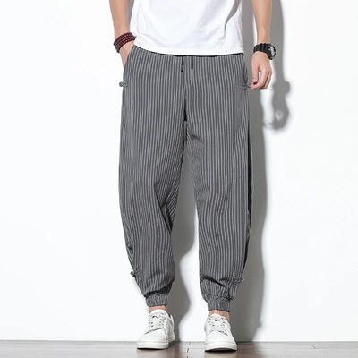 Men’s Striped Harem Pants