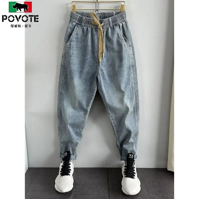 Men’s Thick Loose Jeans