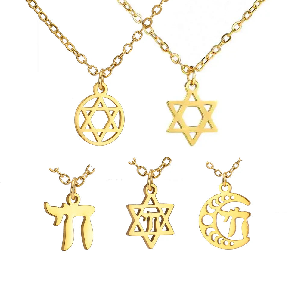 Hebrew Chai Symbol Necklace