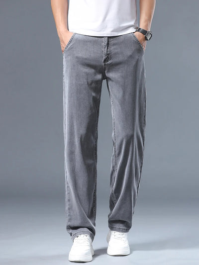 Men’s Thin Straight Jeans
