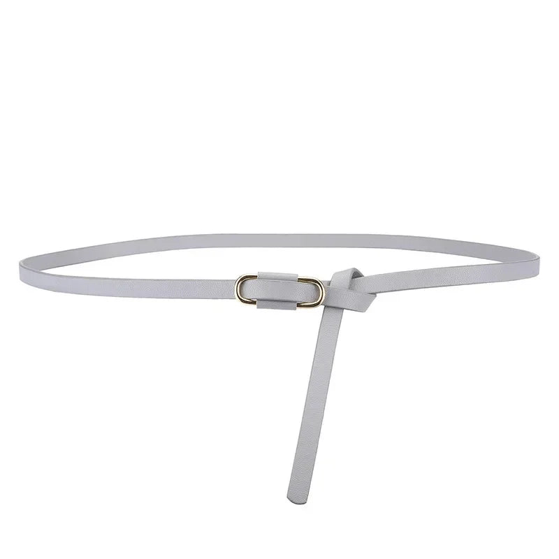 Ultra‑Thin PU Waist Belt