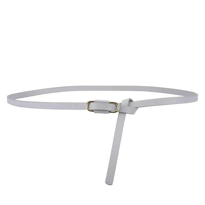 Ultra‑Thin PU Waist Belt