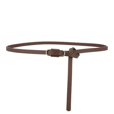 Ultra‑Thin PU Waist Belt