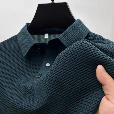 Men’s Summer Ice Silk Polo Shirt