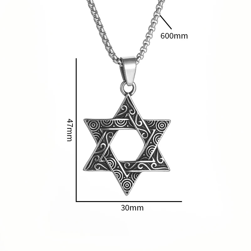 Vintage Star of David Necklace