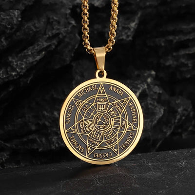 Star of David Heart Pendant