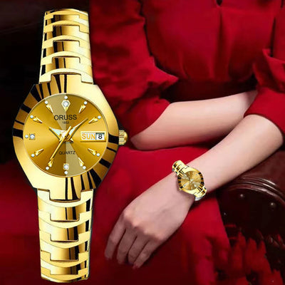 ORUSS Couple Luxury Watch
