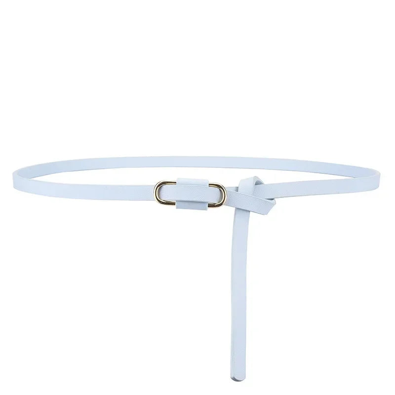Ultra‑Thin PU Waist Belt