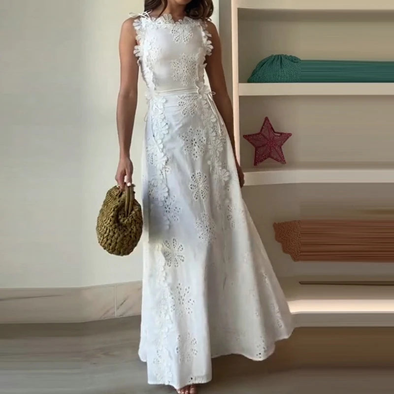 Elegant Summer Lace Dress