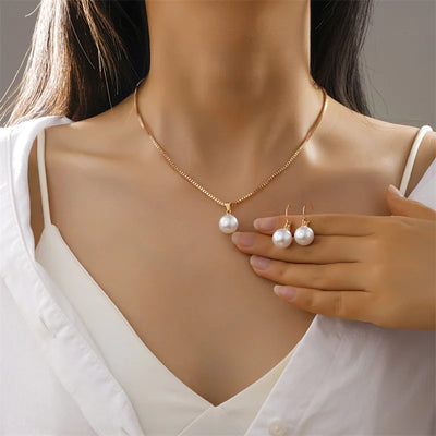 3-Piece Pearl Jewelry Set