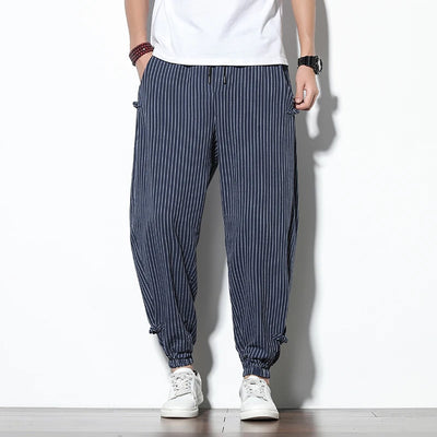 Men’s Striped Harem Pants