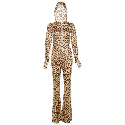 Leopard Print Two-Piece