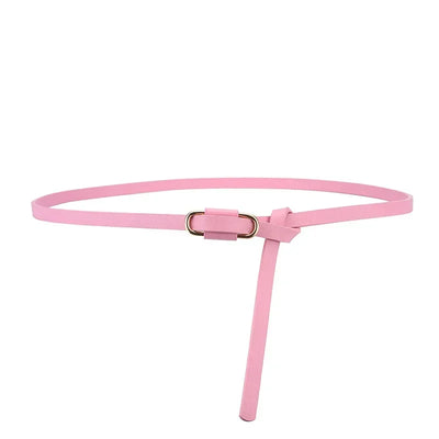 Ultra‑Thin PU Waist Belt