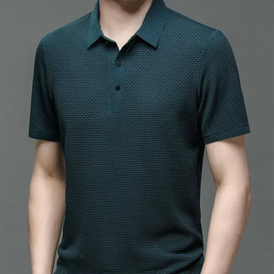 Men’s Summer Ice Silk Polo Shirt