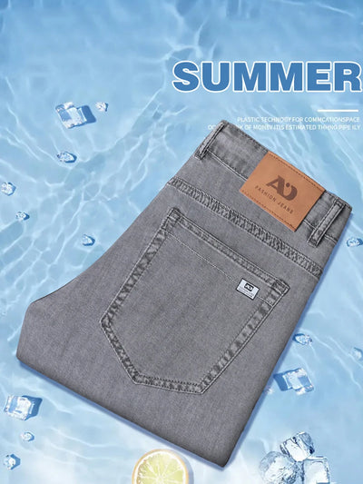 Men’s Thin Straight Jeans
