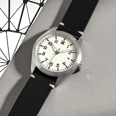 German WWII Pilot Wristwatch