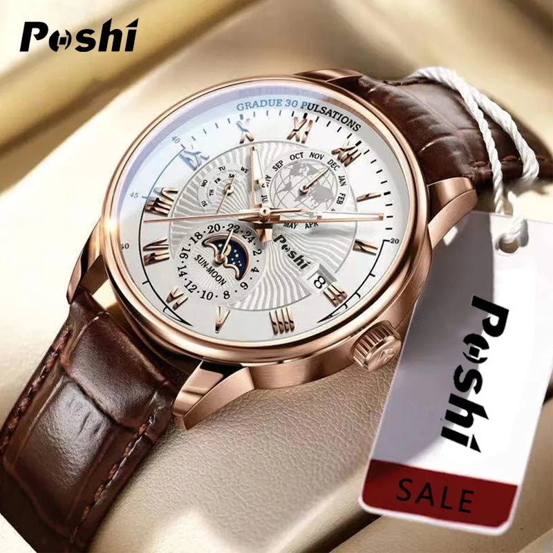 POSHI Swiss Luxury Men's Watch