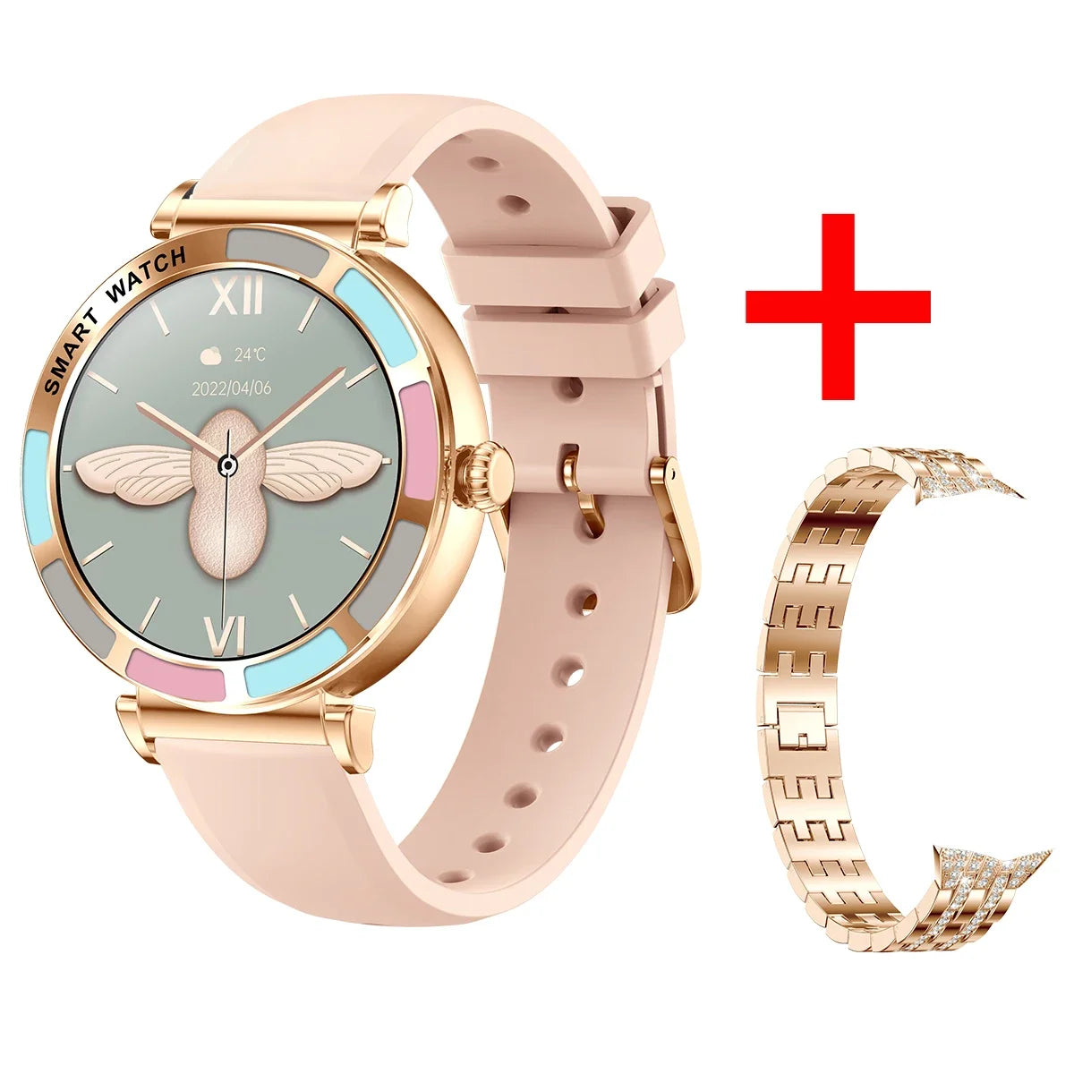 Luxury Diamond Ladies Smartwatch