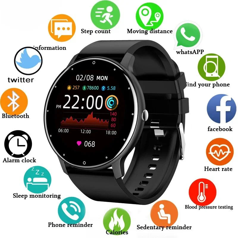 LIGE 2025 Waterproof Smartwatch