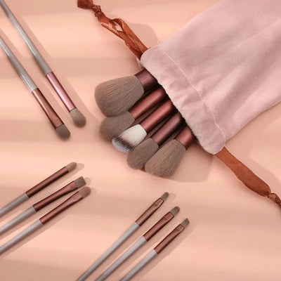 13pcs Makeup Brush Set with Bag