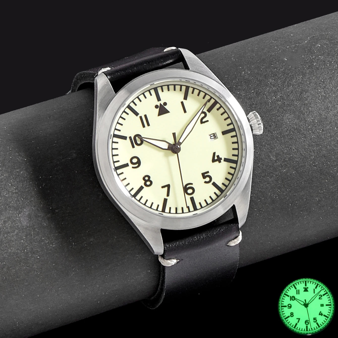 German WWII Pilot Wristwatch