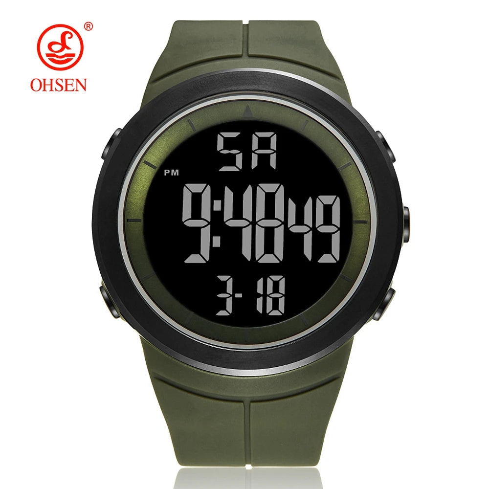 Men’s Tactical Waterproof Digital Watch