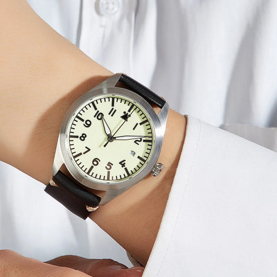 German WWII Pilot Wristwatch