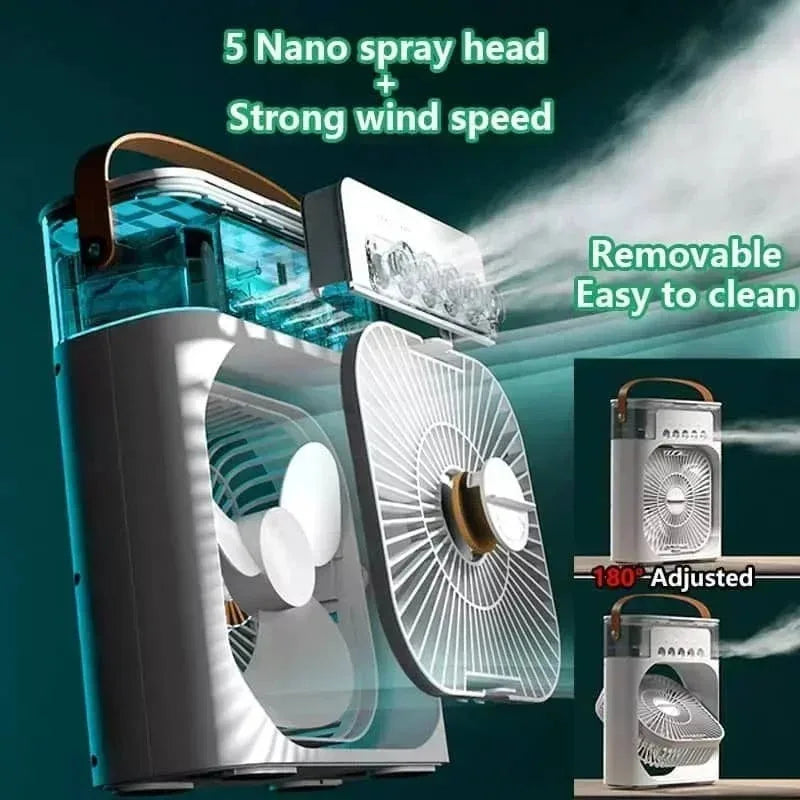 Mini USB Fan Power Bank