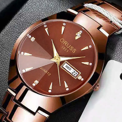 ORUSS Couple Luxury Watch