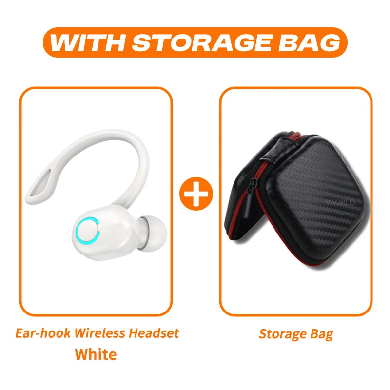Wireless Bass Ear-Hook Earbuds