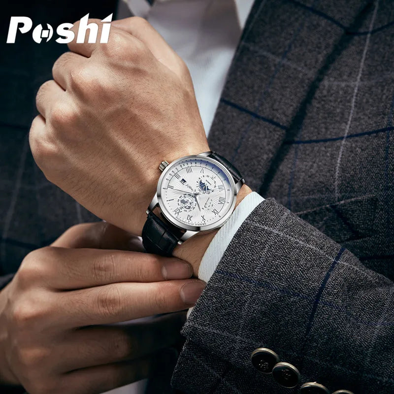 POSHI Swiss Luxury Men's Watch