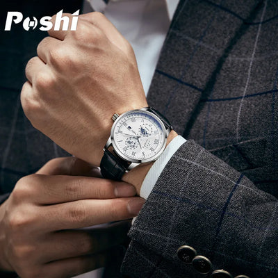 POSHI Swiss Luxury Men's Watch