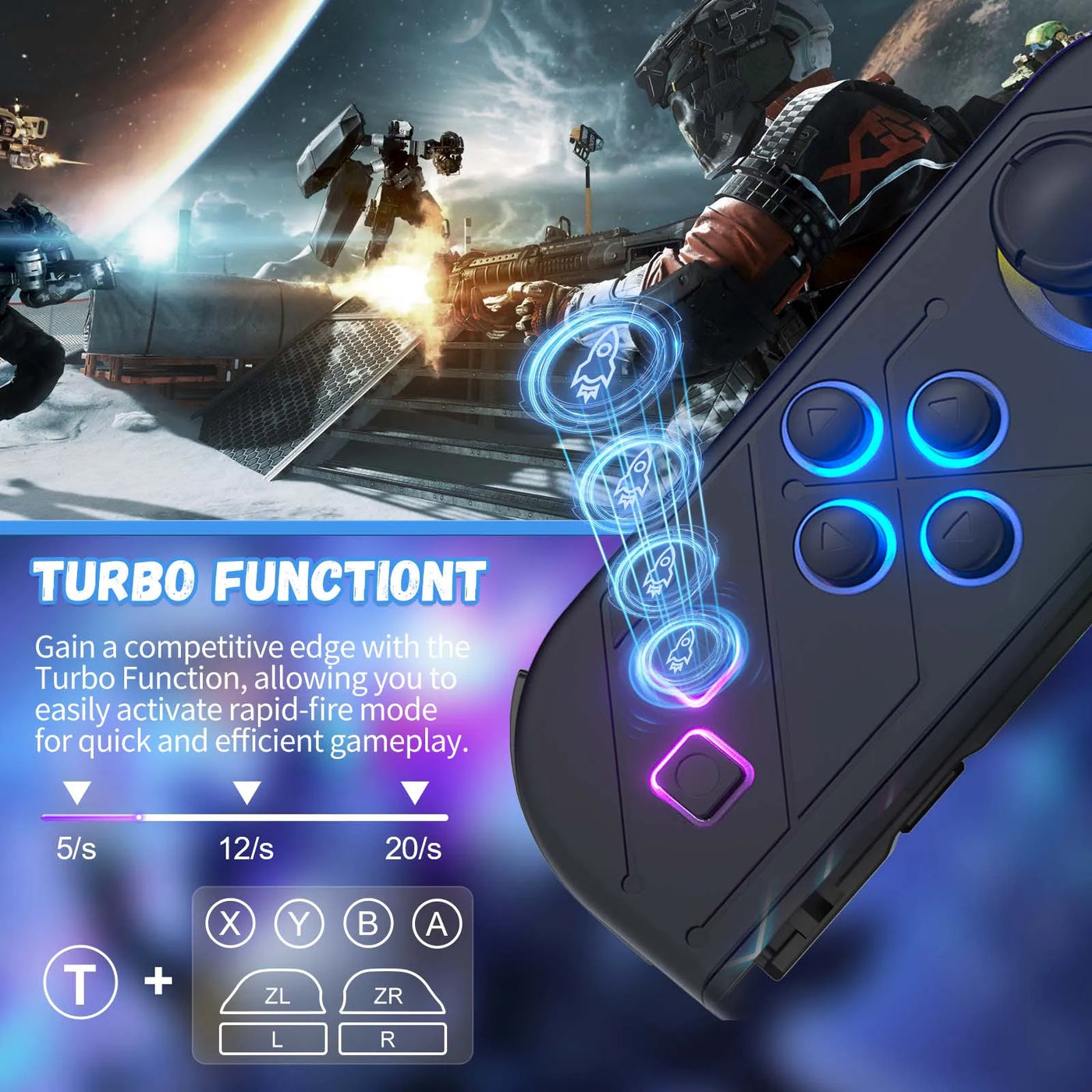 RGB LED Switch Joypad