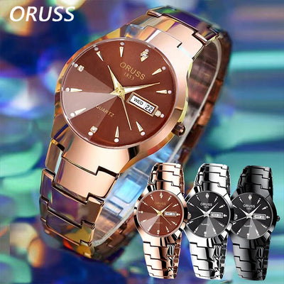 ORUSS Couple Luxury Watch