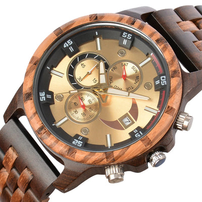 Men's Fashion Wooden Watch