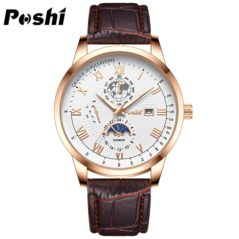 POSHI Swiss Luxury Men's Watch