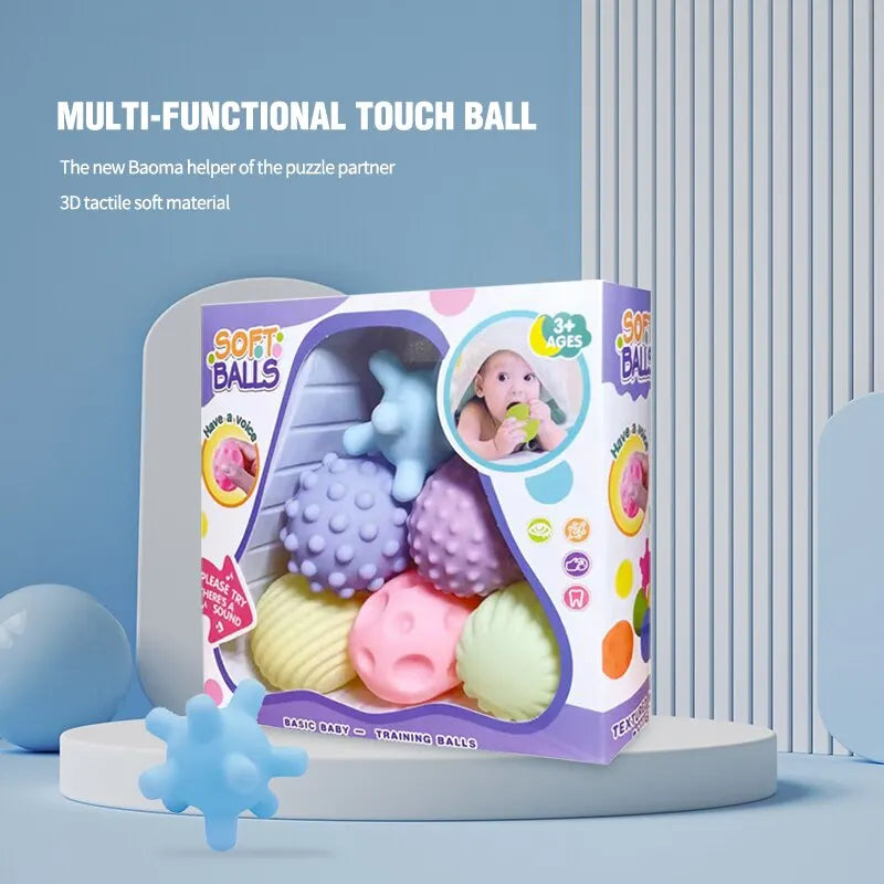 Sensory Textured Baby Ball Set