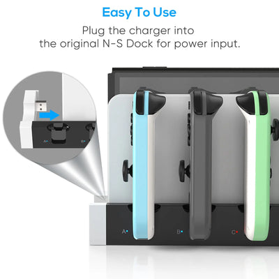 Switch OLED Controller Charger