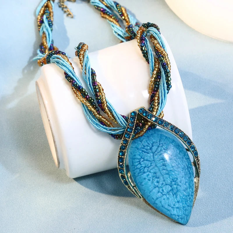 Bohemian Multilayer Beaded Necklace